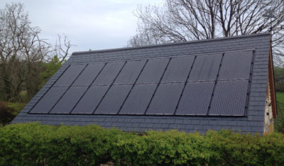 Semi-integrated All Black Slate SolarWorld