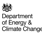 Department of Energy and Climate Change logo