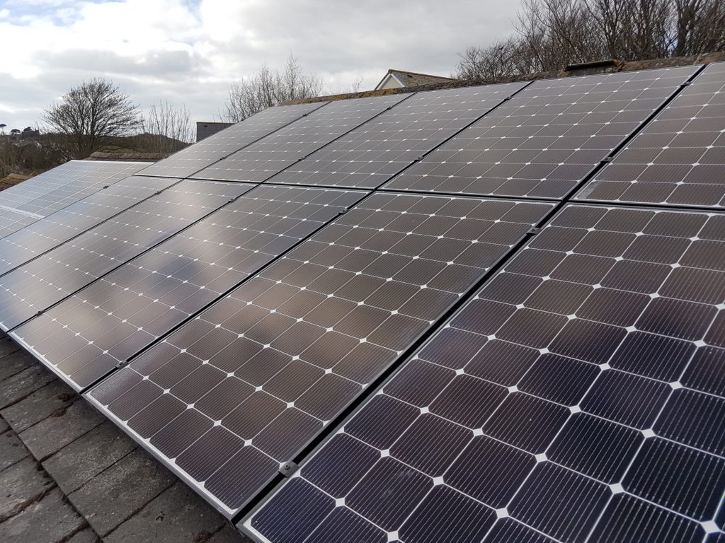 LG 335 Solar Panels Totnes Energy Solar Panels, Devon