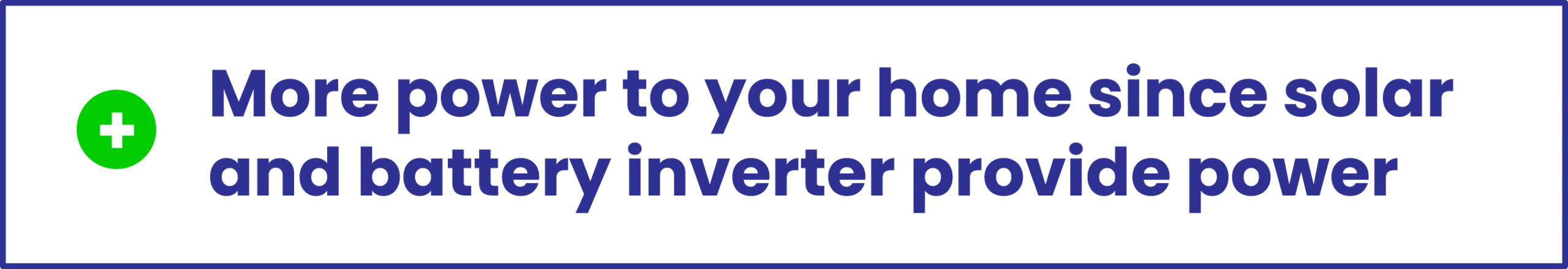 AC Coupled Power Output