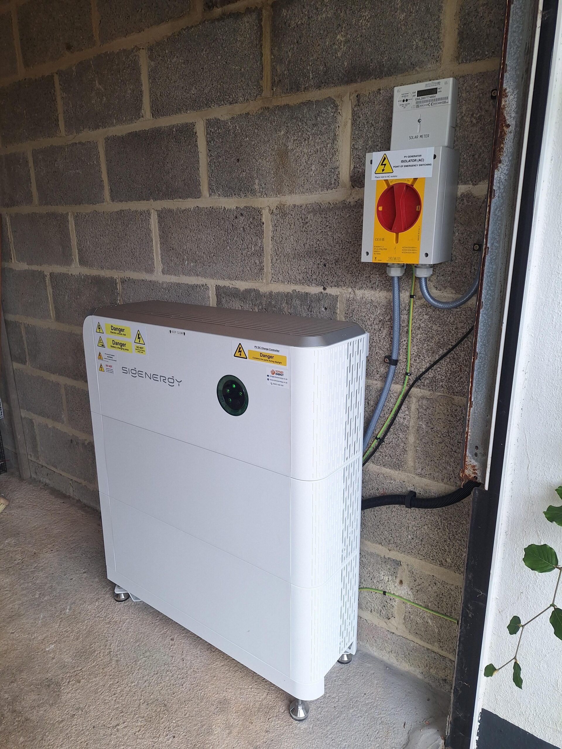 SigEnergy 10kW Inverter and 20kWh battery Totnes
